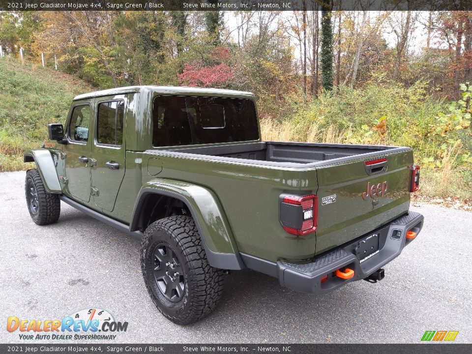 2021 Jeep Gladiator Mojave 4x4 Sarge Green / Black Photo #9