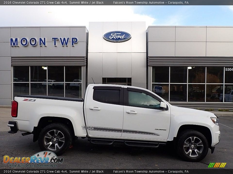 2016 Chevrolet Colorado Z71 Crew Cab 4x4 Summit White / Jet Black Photo #1