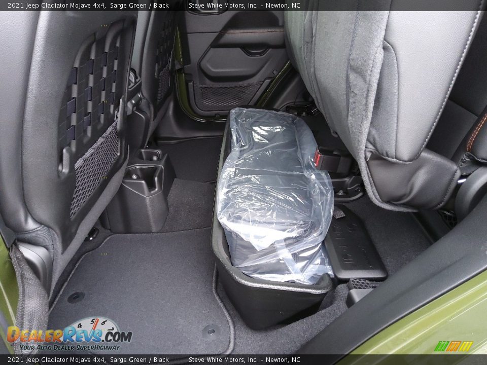 Rear Seat of 2021 Jeep Gladiator Mojave 4x4 Photo #15