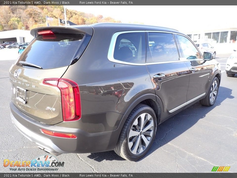 2021 Kia Telluride S AWD Dark Moss / Black Photo #2
