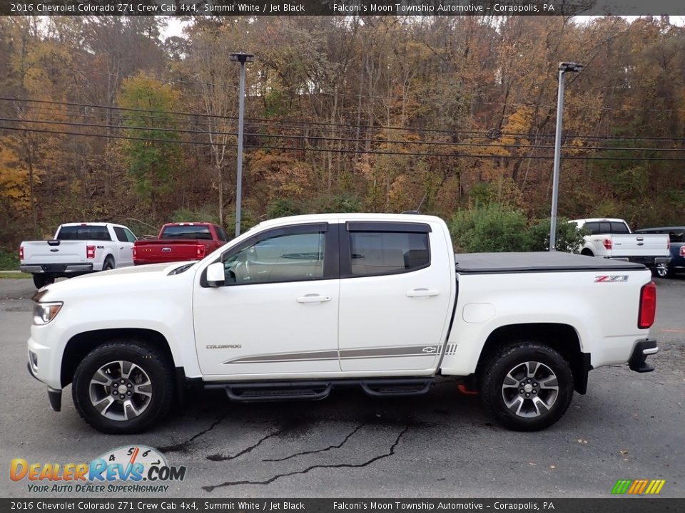 2016 Chevrolet Colorado Z71 Crew Cab 4x4 Summit White / Jet Black Photo #5