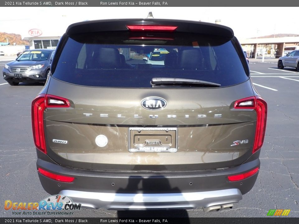 2021 Kia Telluride S AWD Dark Moss / Black Photo #3