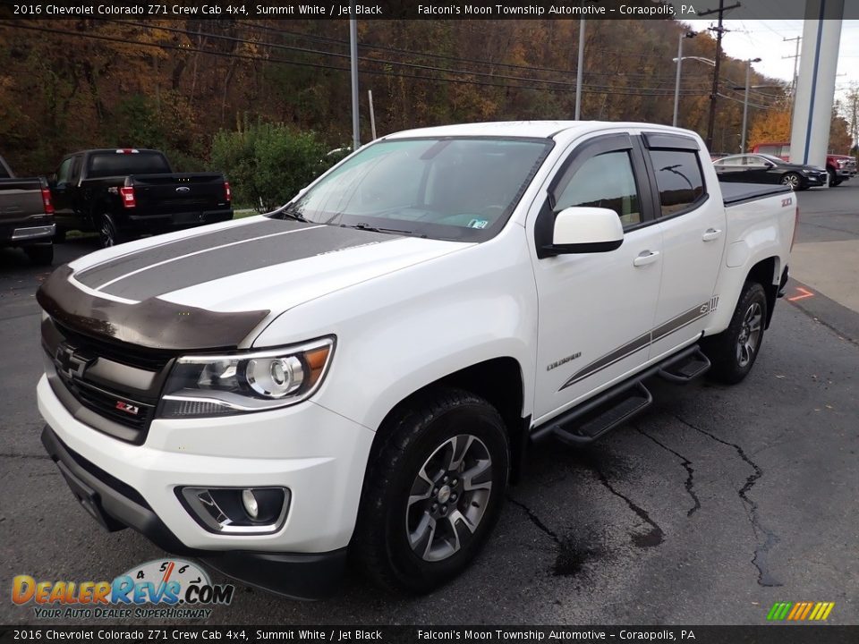 2016 Chevrolet Colorado Z71 Crew Cab 4x4 Summit White / Jet Black Photo #6