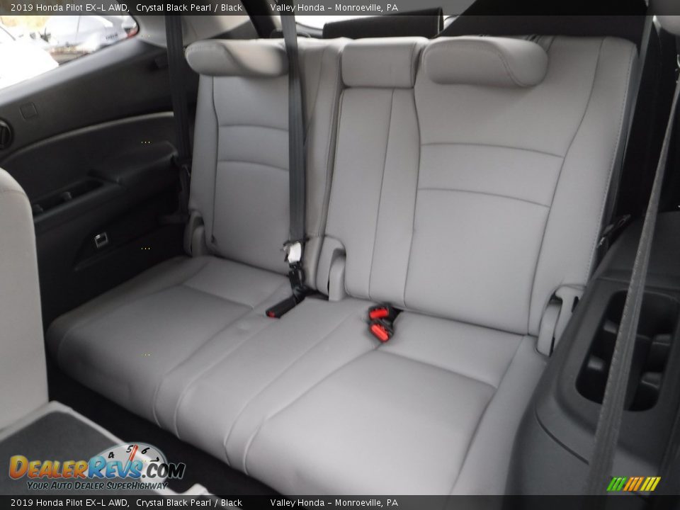 2019 Honda Pilot EX-L AWD Crystal Black Pearl / Black Photo #26
