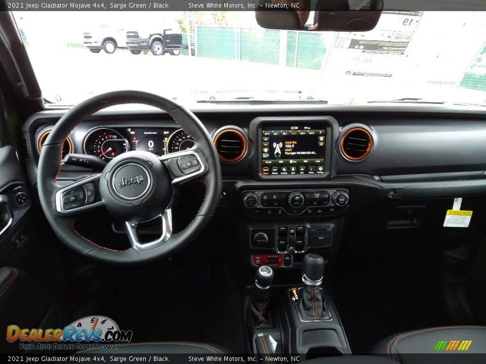 Dashboard of 2021 Jeep Gladiator Mojave 4x4 Photo #18