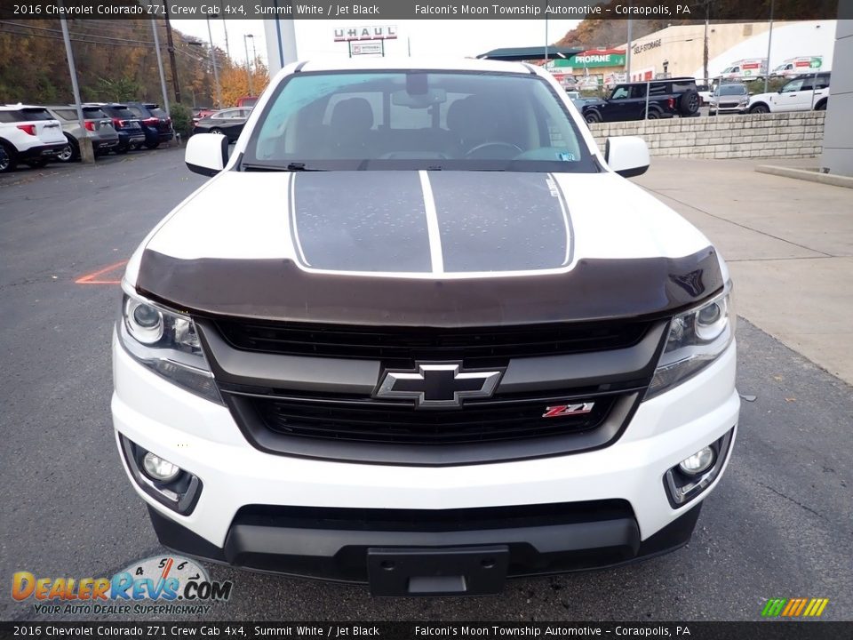 2016 Chevrolet Colorado Z71 Crew Cab 4x4 Summit White / Jet Black Photo #7