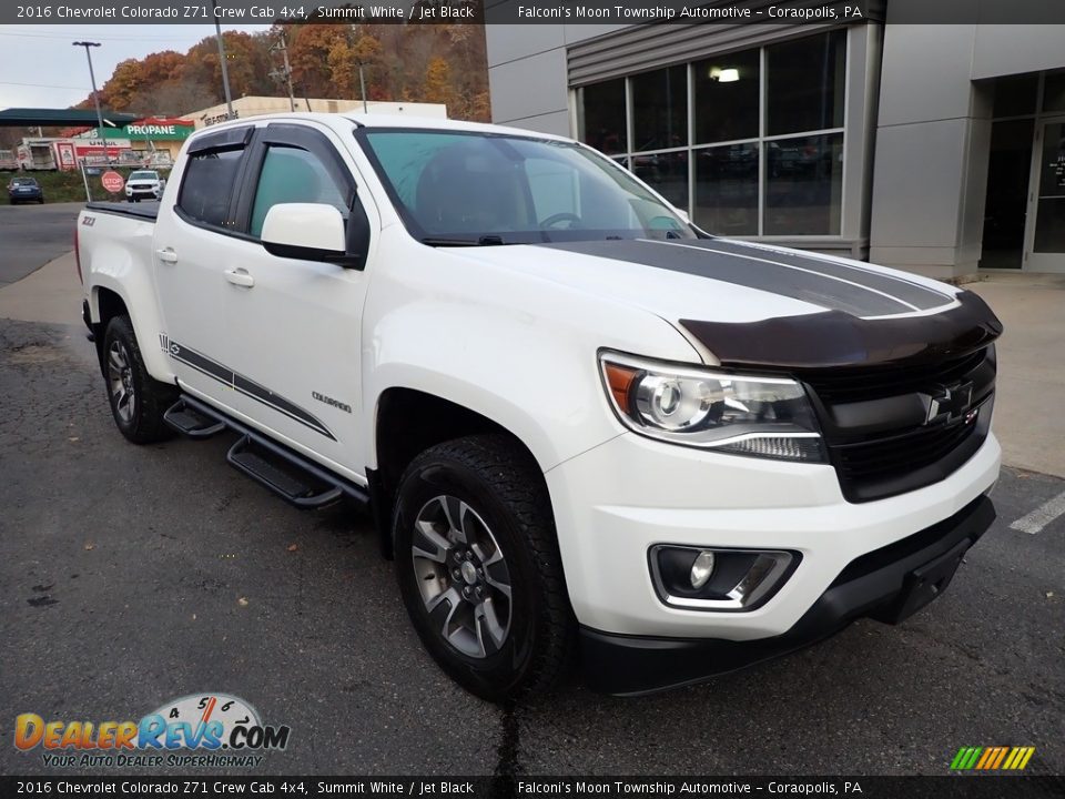 2016 Chevrolet Colorado Z71 Crew Cab 4x4 Summit White / Jet Black Photo #8