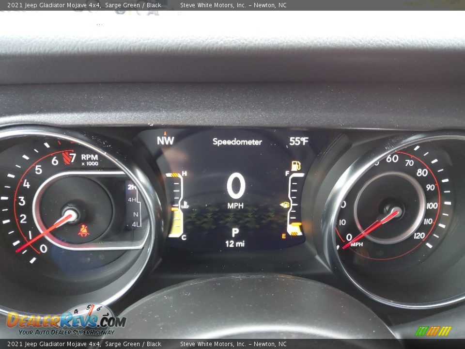 2021 Jeep Gladiator Mojave 4x4 Gauges Photo #21