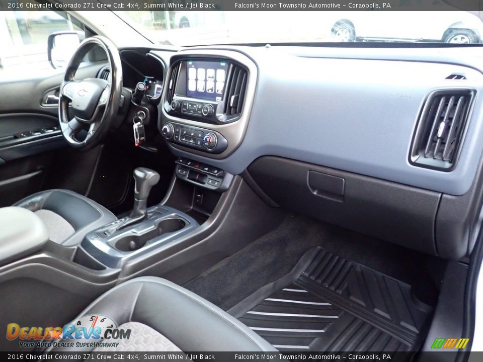 2016 Chevrolet Colorado Z71 Crew Cab 4x4 Summit White / Jet Black Photo #11