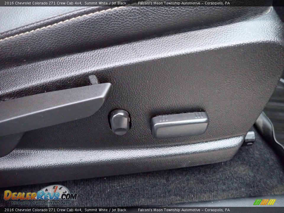 2016 Chevrolet Colorado Z71 Crew Cab 4x4 Summit White / Jet Black Photo #12