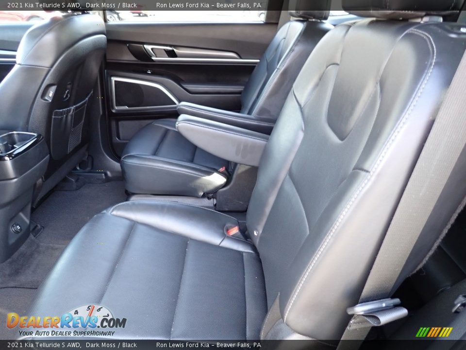 2021 Kia Telluride S AWD Dark Moss / Black Photo #11