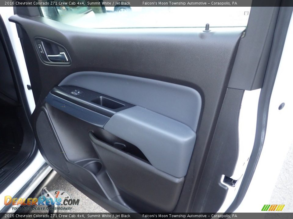 2016 Chevrolet Colorado Z71 Crew Cab 4x4 Summit White / Jet Black Photo #14