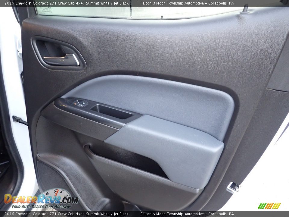 2016 Chevrolet Colorado Z71 Crew Cab 4x4 Summit White / Jet Black Photo #16