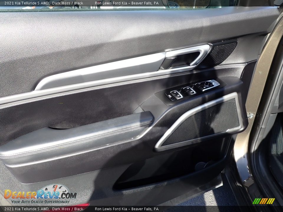 2021 Kia Telluride S AWD Dark Moss / Black Photo #14