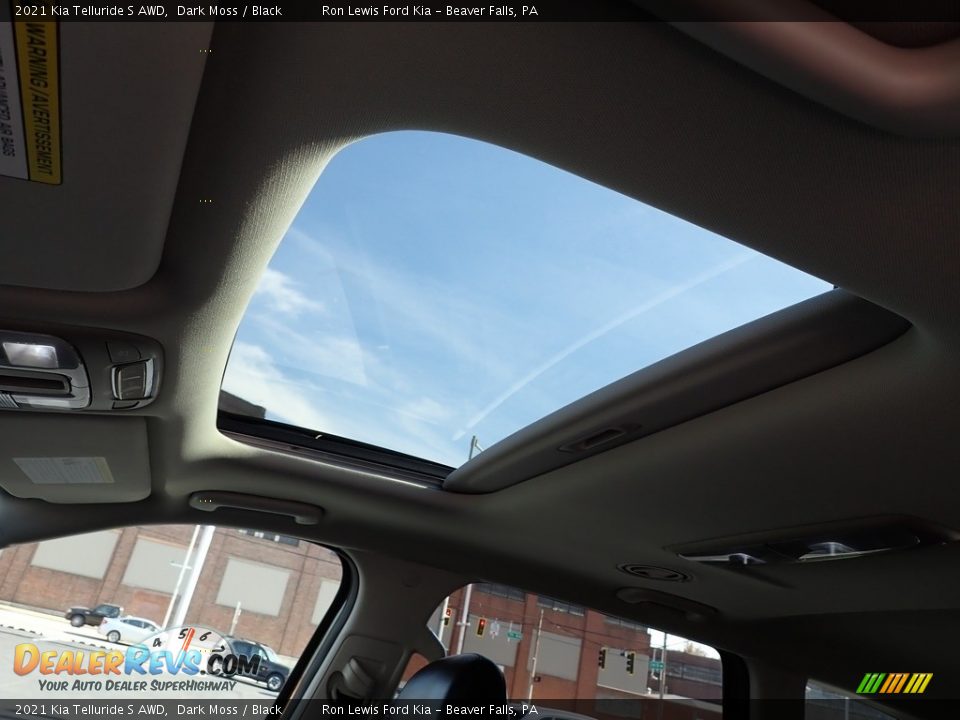 2021 Kia Telluride S AWD Dark Moss / Black Photo #15
