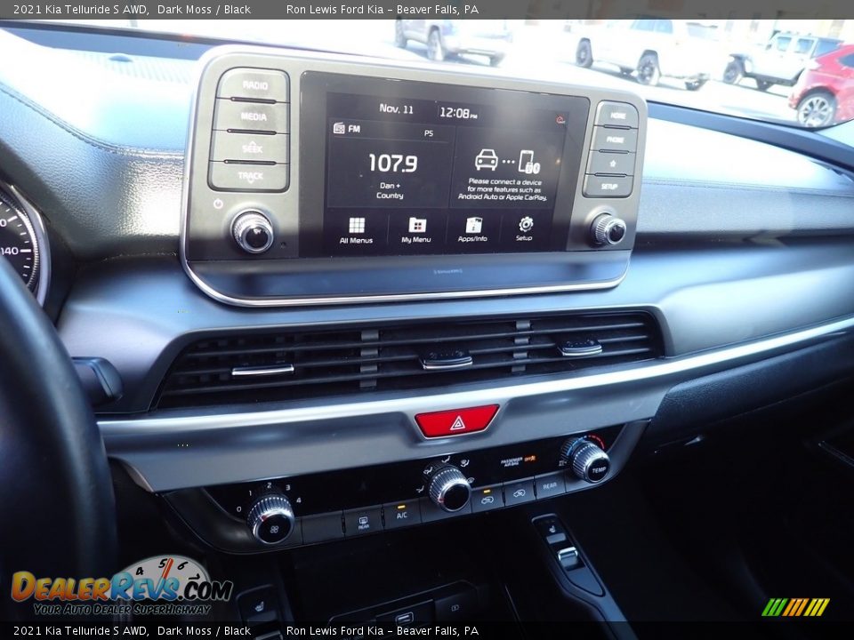 2021 Kia Telluride S AWD Dark Moss / Black Photo #17