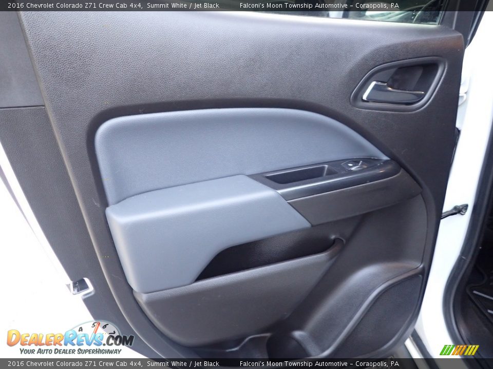 2016 Chevrolet Colorado Z71 Crew Cab 4x4 Summit White / Jet Black Photo #20