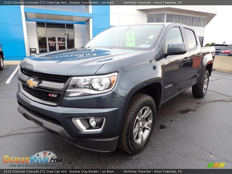 Shadow Gray Metallic 2019 Chevrolet Colorado Z71 Crew Cab 4x4 Photo #2