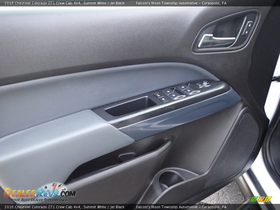 2016 Chevrolet Colorado Z71 Crew Cab 4x4 Summit White / Jet Black Photo #21