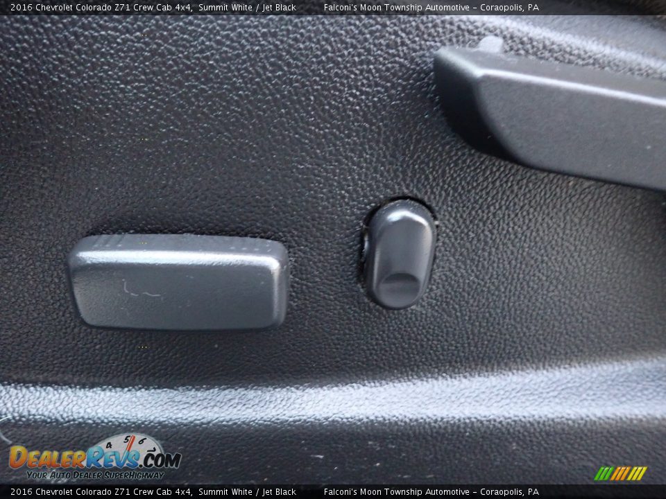 2016 Chevrolet Colorado Z71 Crew Cab 4x4 Summit White / Jet Black Photo #22