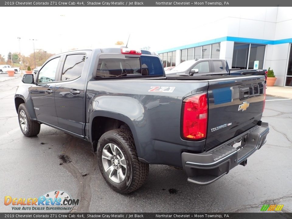 2019 Chevrolet Colorado Z71 Crew Cab 4x4 Shadow Gray Metallic / Jet Black Photo #4