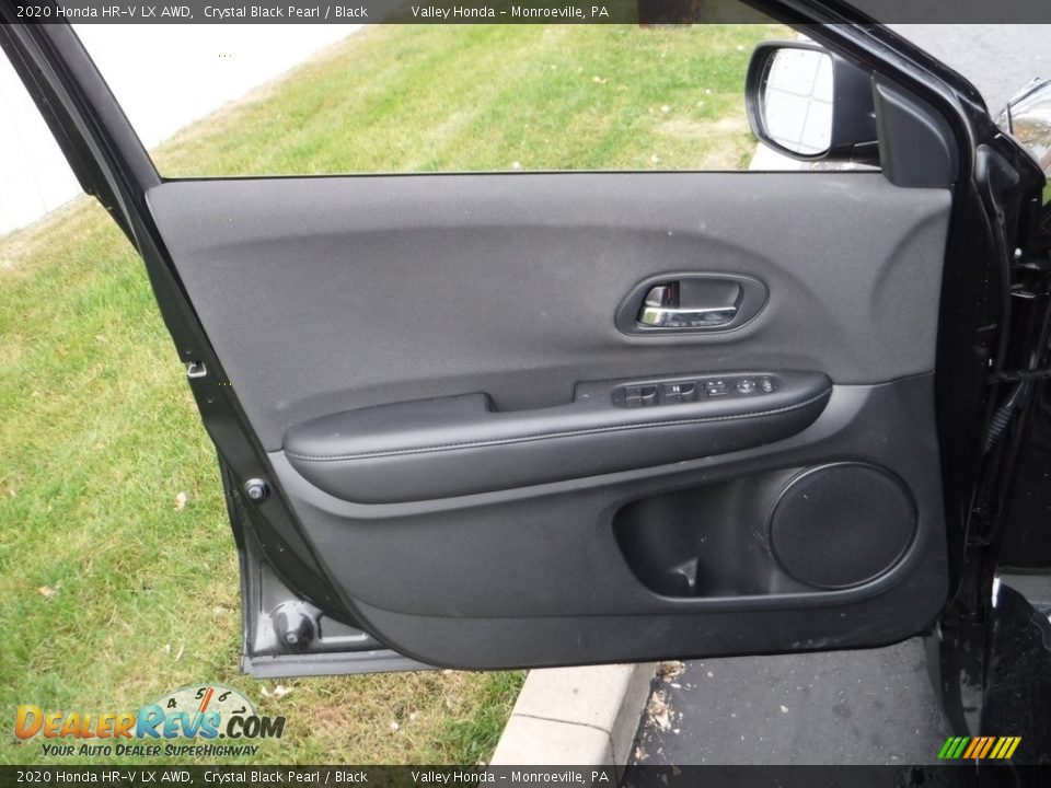 2020 Honda HR-V LX AWD Crystal Black Pearl / Black Photo #9