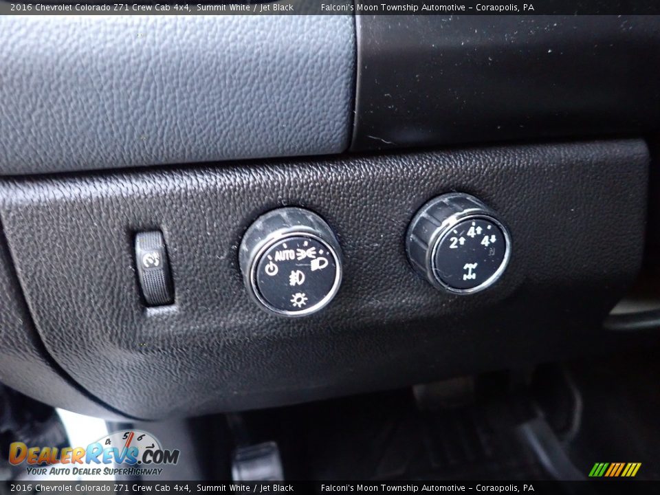 2016 Chevrolet Colorado Z71 Crew Cab 4x4 Summit White / Jet Black Photo #23