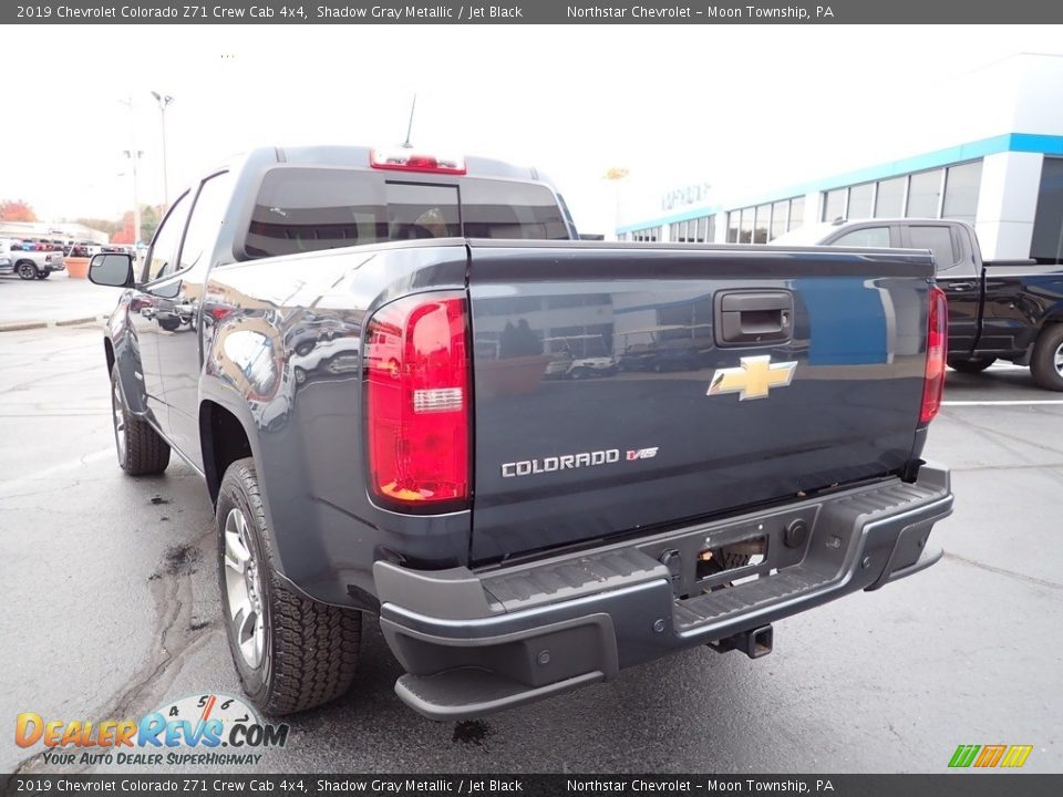 2019 Chevrolet Colorado Z71 Crew Cab 4x4 Shadow Gray Metallic / Jet Black Photo #5