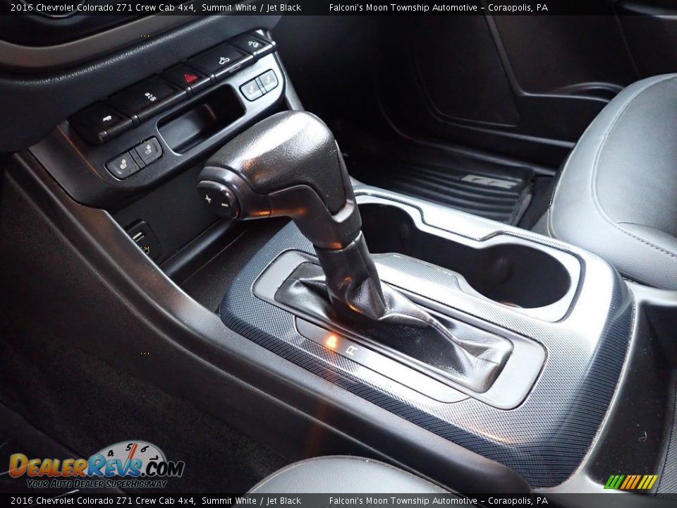 2016 Chevrolet Colorado Z71 Crew Cab 4x4 Summit White / Jet Black Photo #24