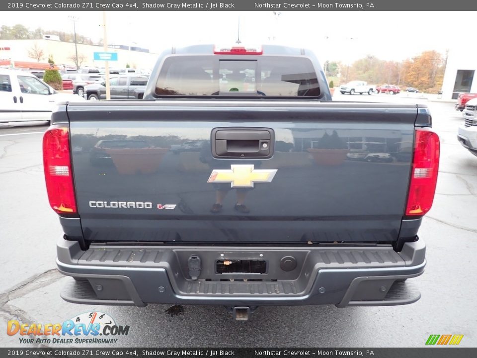 2019 Chevrolet Colorado Z71 Crew Cab 4x4 Shadow Gray Metallic / Jet Black Photo #6