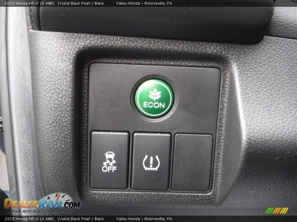 2020 Honda HR-V LX AWD Crystal Black Pearl / Black Photo #11