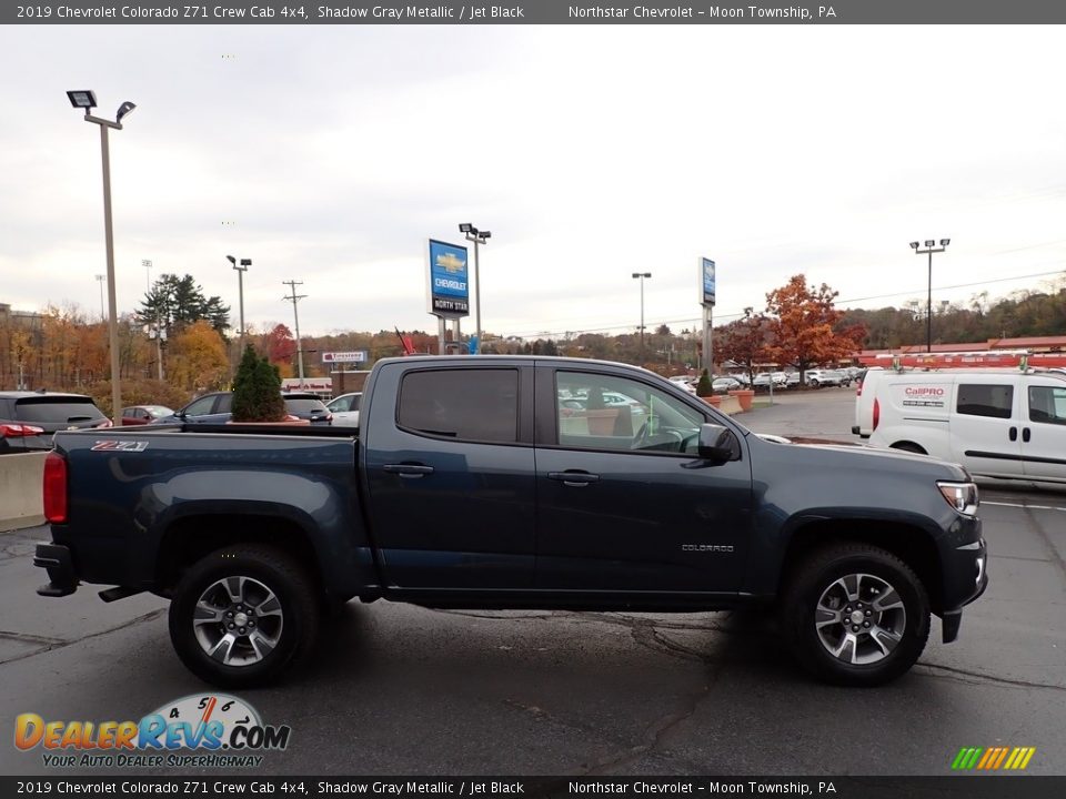 2019 Chevrolet Colorado Z71 Crew Cab 4x4 Shadow Gray Metallic / Jet Black Photo #9