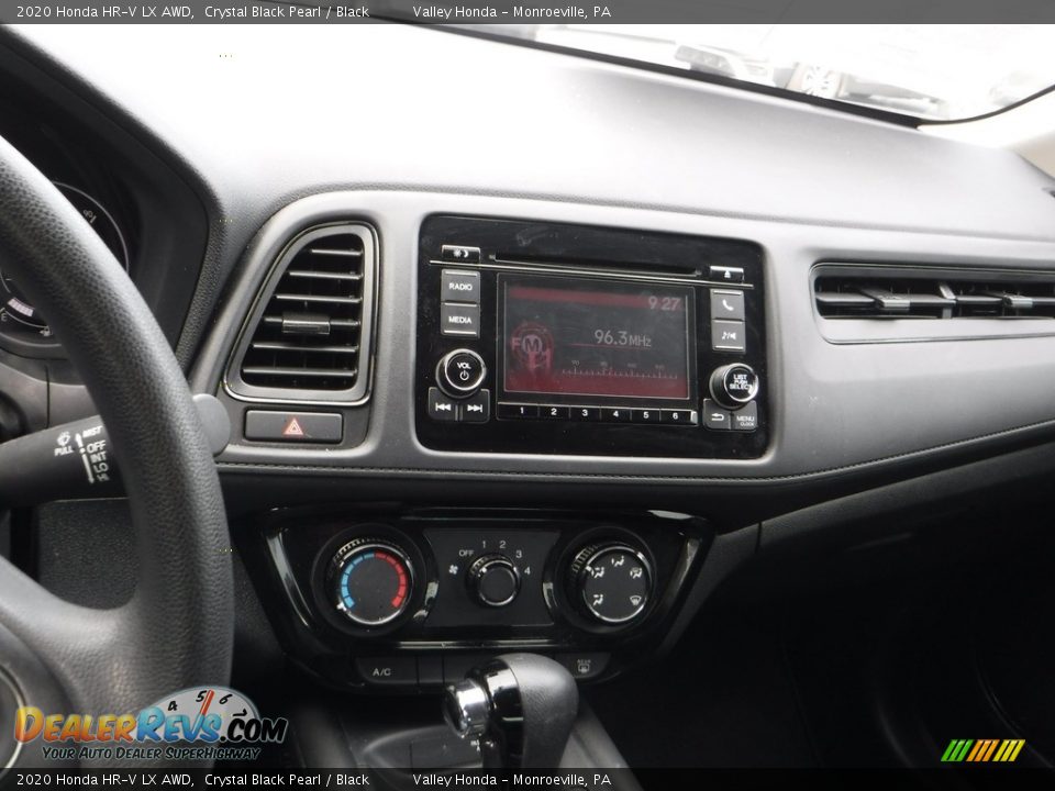 2020 Honda HR-V LX AWD Crystal Black Pearl / Black Photo #14