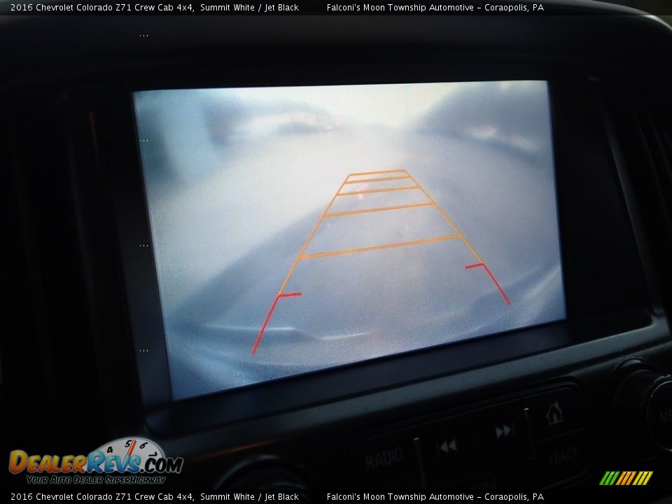 2016 Chevrolet Colorado Z71 Crew Cab 4x4 Summit White / Jet Black Photo #29