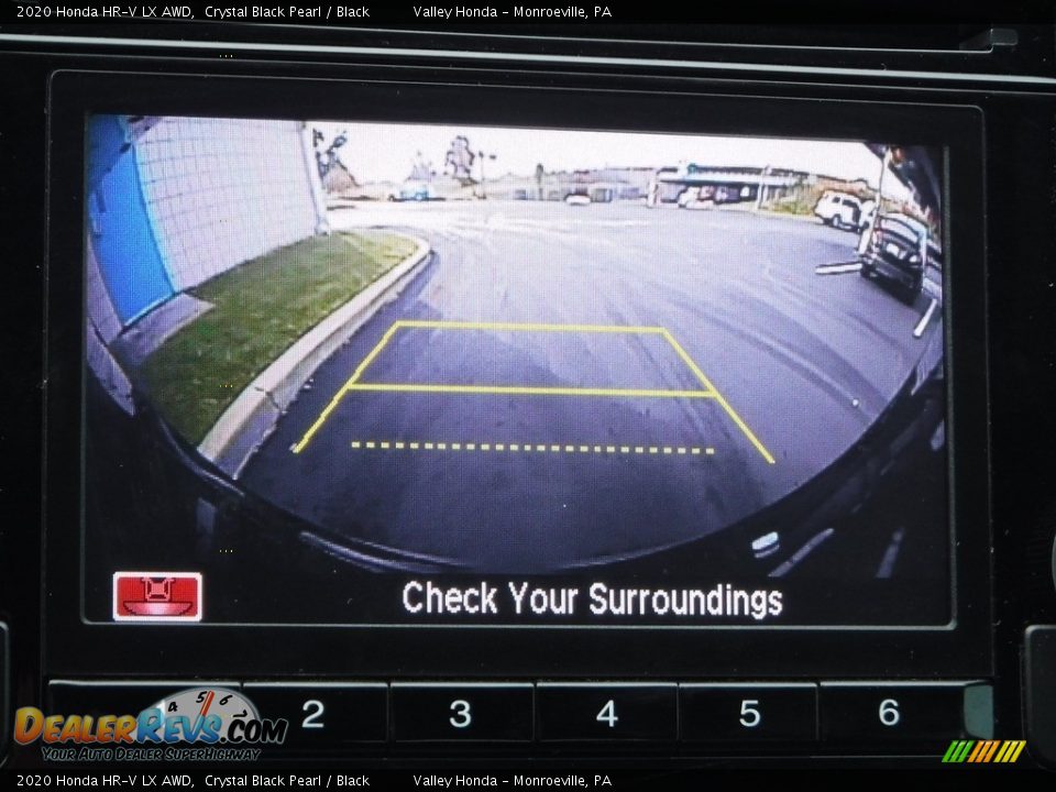 2020 Honda HR-V LX AWD Crystal Black Pearl / Black Photo #15