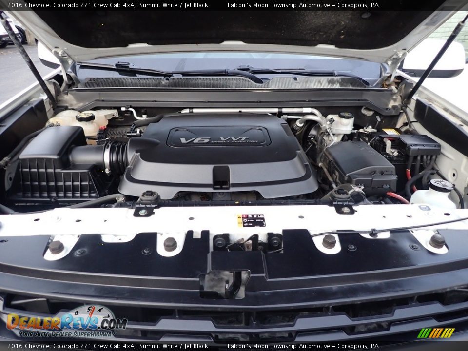 2016 Chevrolet Colorado Z71 Crew Cab 4x4 Summit White / Jet Black Photo #30