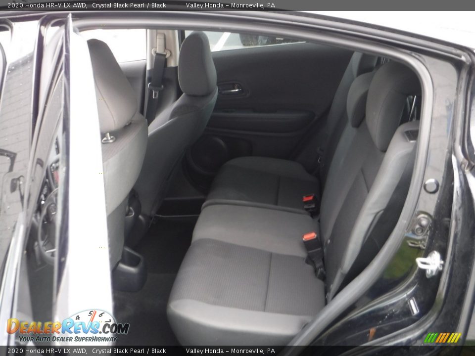 2020 Honda HR-V LX AWD Crystal Black Pearl / Black Photo #19