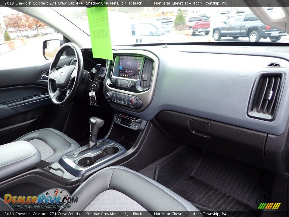 Jet Black Interior - 2019 Chevrolet Colorado Z71 Crew Cab 4x4 Photo #15