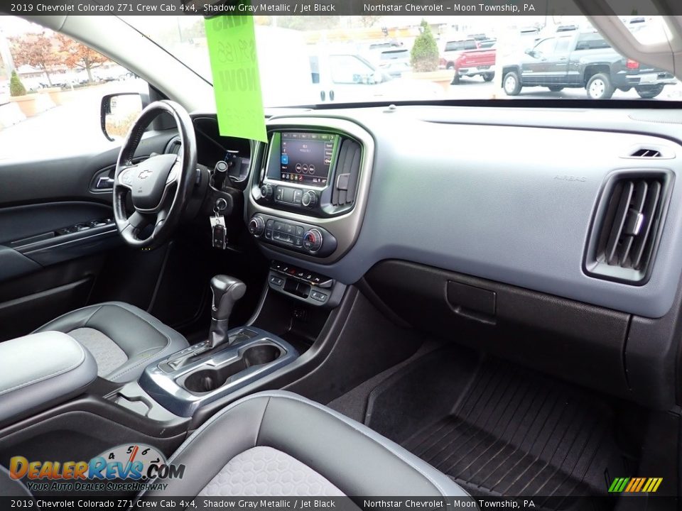 Jet Black Interior - 2019 Chevrolet Colorado Z71 Crew Cab 4x4 Photo #15