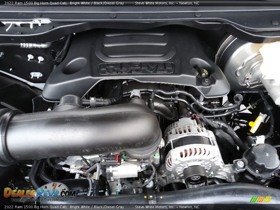 2022 Ram 1500 Big Horn Quad Cab 5.7 Liter OHV HEMI 16-Valve VVT MDS V8 Engine Photo #10