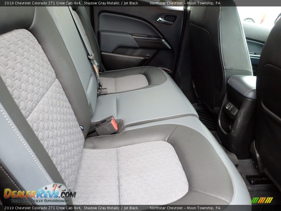 Rear Seat of 2019 Chevrolet Colorado Z71 Crew Cab 4x4 Photo #18