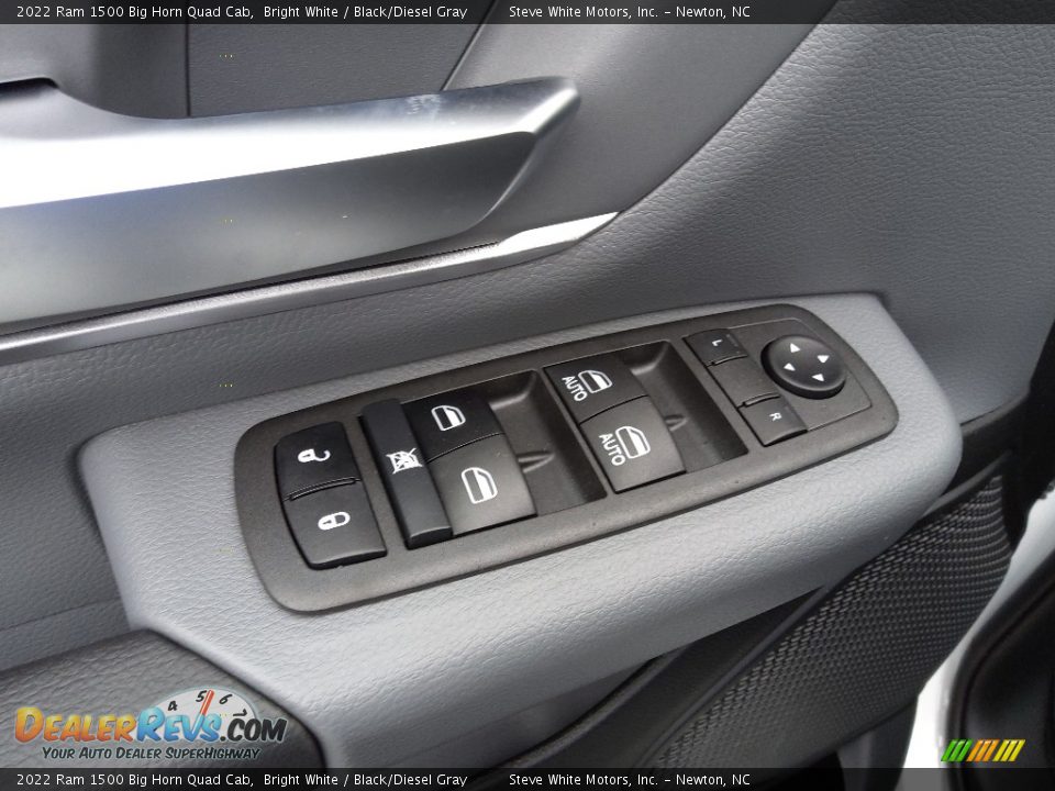 Controls of 2022 Ram 1500 Big Horn Quad Cab Photo #12