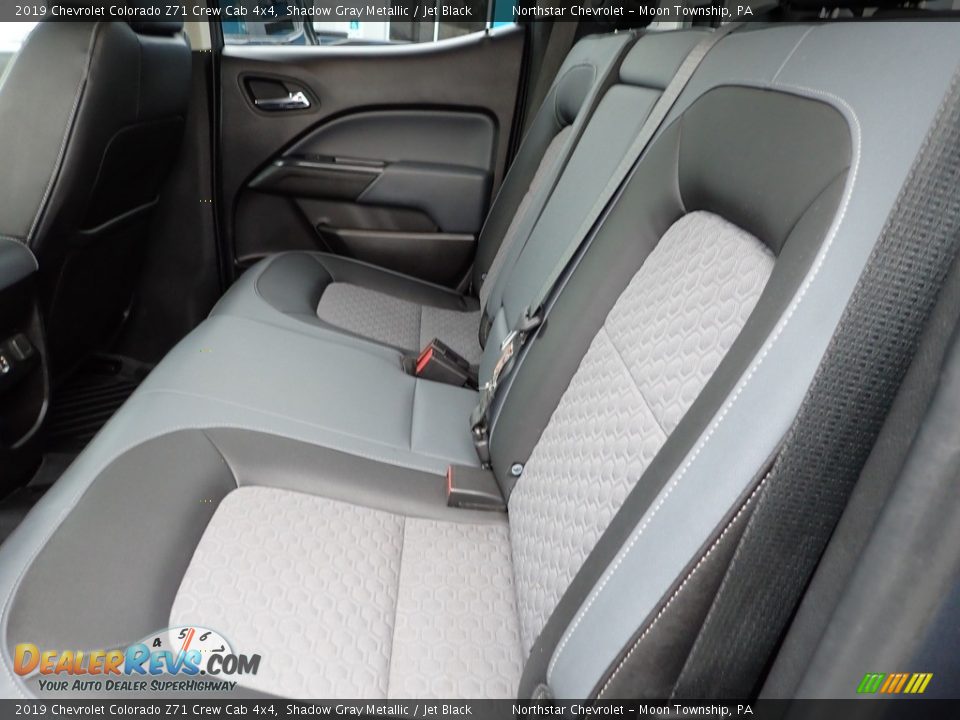 Rear Seat of 2019 Chevrolet Colorado Z71 Crew Cab 4x4 Photo #22