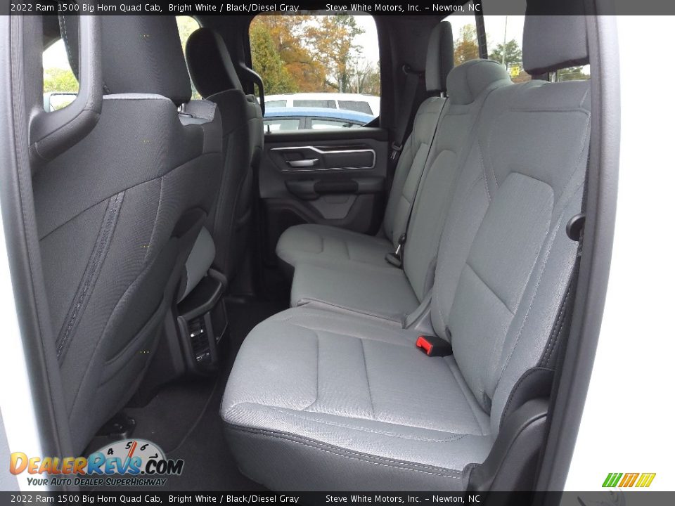 Rear Seat of 2022 Ram 1500 Big Horn Quad Cab Photo #14