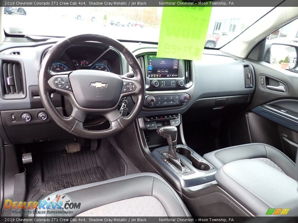 Jet Black Interior - 2019 Chevrolet Colorado Z71 Crew Cab 4x4 Photo #23