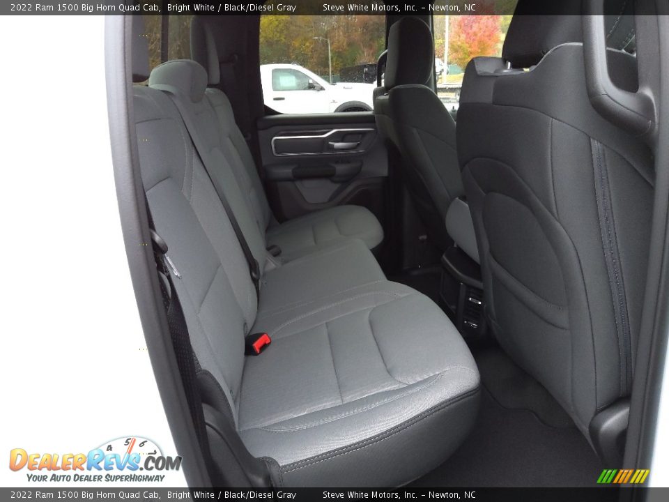 Rear Seat of 2022 Ram 1500 Big Horn Quad Cab Photo #16