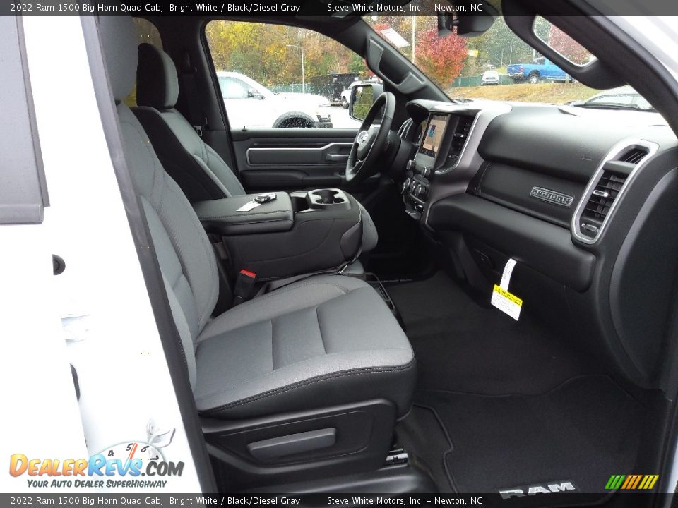 Front Seat of 2022 Ram 1500 Big Horn Quad Cab Photo #17