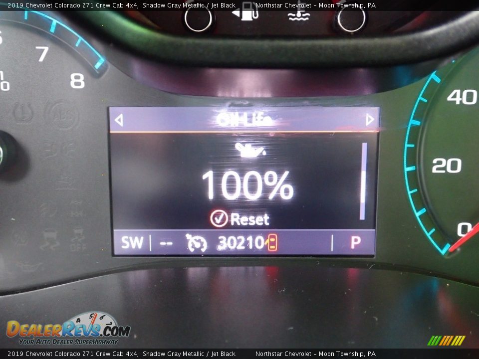 2019 Chevrolet Colorado Z71 Crew Cab 4x4 Shadow Gray Metallic / Jet Black Photo #29