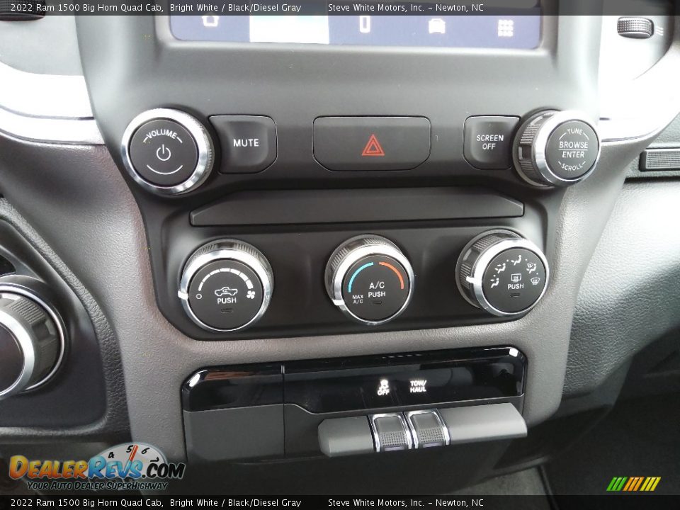 Controls of 2022 Ram 1500 Big Horn Quad Cab Photo #25