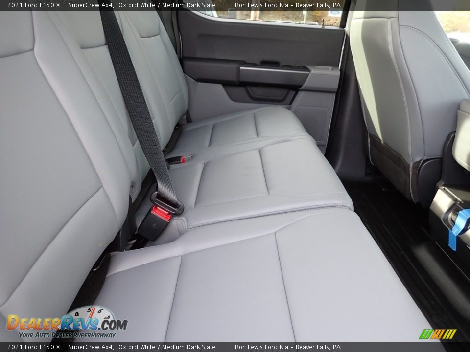 2021 Ford F150 XLT SuperCrew 4x4 Oxford White / Medium Dark Slate Photo #11